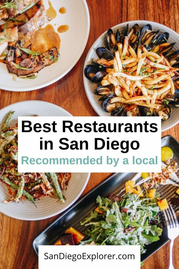 Are you looking for the actual best restaurants in San Diego? Well, look no further! Discover the best place that fits your taste and budget. #sandiegotrip #sandiegotravel #sandiegoitinerary #traveltips #travel #californiatrip #californiatravel #socallifestyle #socaltravel #sandiego #sandiegocalifornia #california #southerncalifornia #sandiegorestaurants #sandiegogrub #sandiegoexplorer #sandiegoeats #foodie #restaurants #food #socalfood #sandiegochefs #localfood #eatlocal 