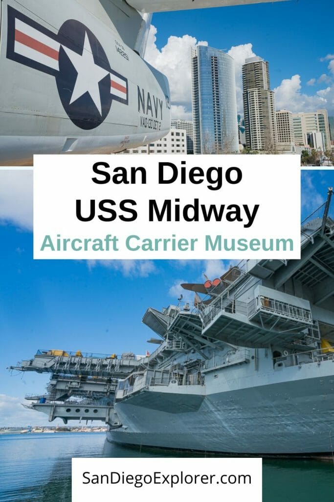 I live in San Diego and have been to the USS Midway multiple times. Here are my top tips to plan your visit to one of San Diego's top attractions. #sandiego #visitsandiego #california #sandiegoexplorer #navy #militaryhistory #history #sandiegotrip #sandiegoitinerary #sandiegotraveltips #traveltips San Diego Itinerary - San Diego Things To Do - San Diego Attractions - Downtown San Diego