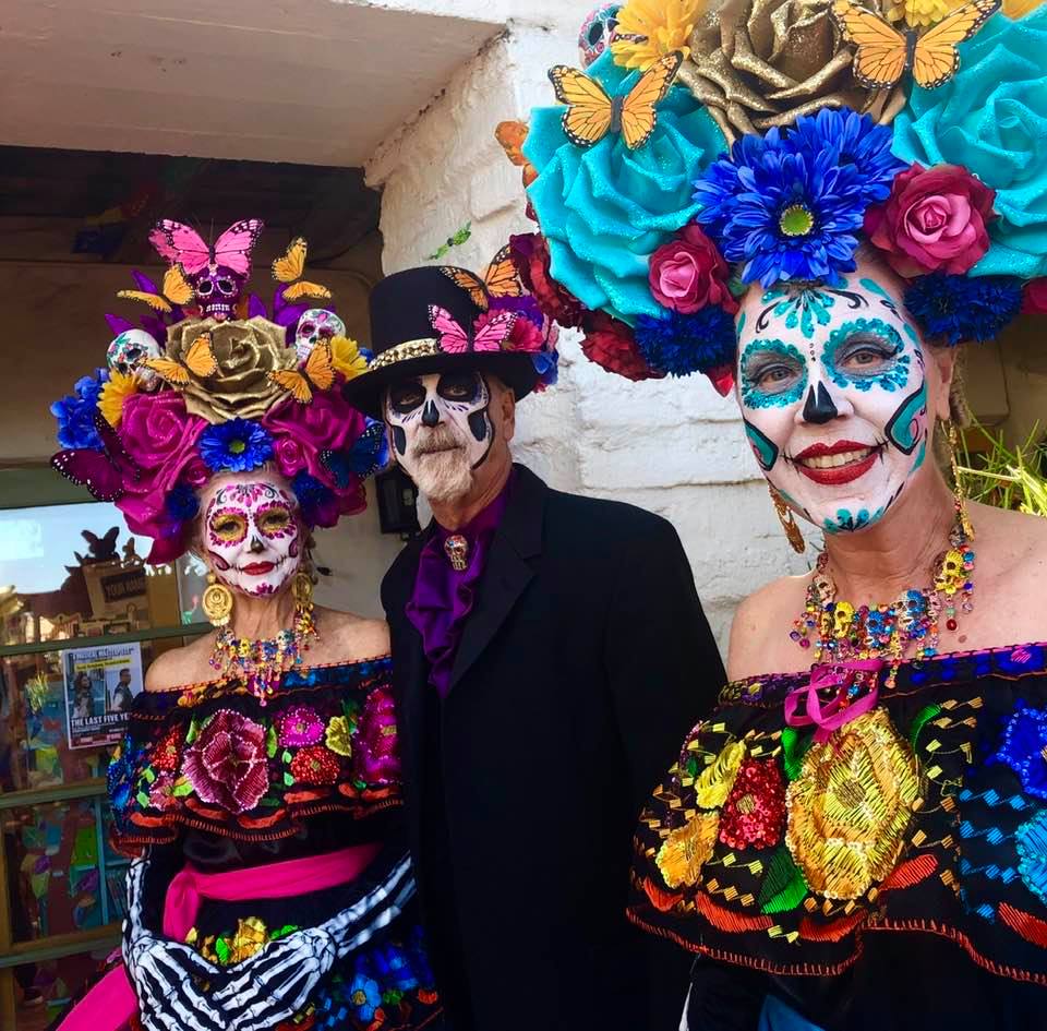 dia de los muertos traditional face paint