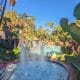 Glen Ivy Hot Springs Pools with fountain and Lush Gardens