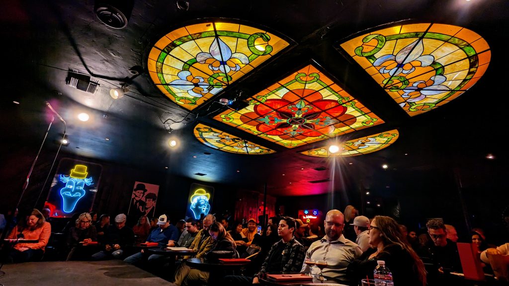 Inside of La Jolla Comedy Store - Best Comedy Clubs in San Diego