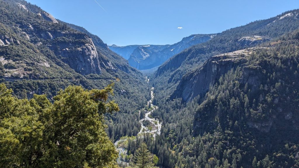 View over Yosemite Valley